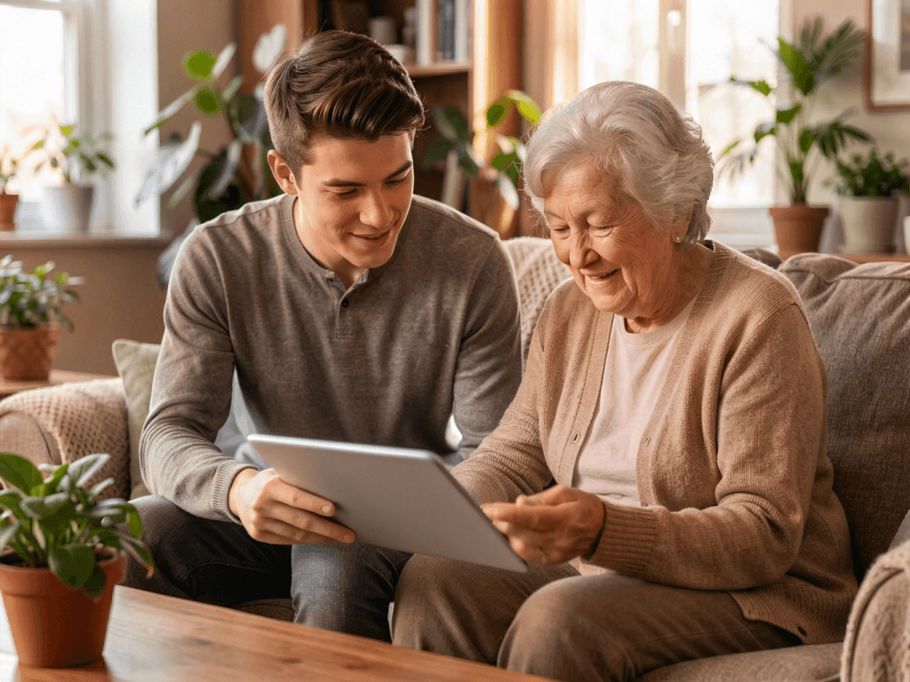 Nursing visits & tech help